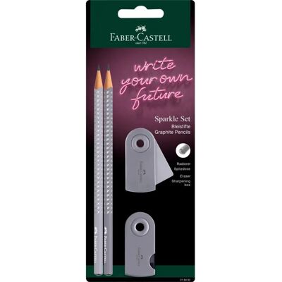 Faber-Castell 218482 Graphitstift-Set - Dapple Gray - Bleistiftsatz Faber-Castell 218482 Graphitstift-Set - Dapple Gray - Bleistiftsatz