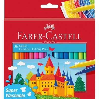 Faber-Castell 554203 Filzstifte-Set - 36 Farben Faber-Castell 554203 Filzstifte-Set - 36 Farben