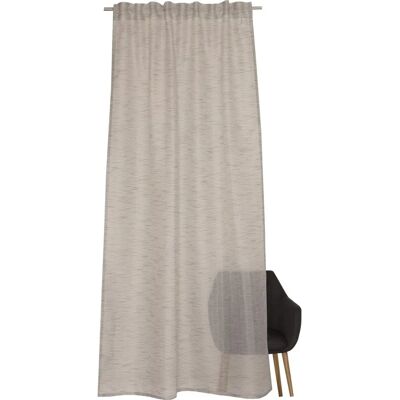 SCHÖNER WOHNEN-KOLLEKTION Meshwork Vorhang - Grau, 250x130 cm, halbtransparent SCHÖNER WOHNEN-KOLLEKTION Meshwork Vorhang - Grau, 250x130 cm, halbtransparent