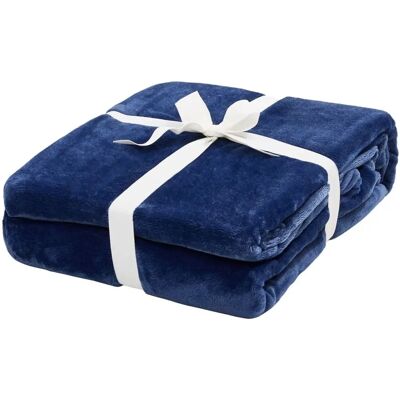 ESPRIT Mellows Navy Fleece Decke - Wohndecke ESPRIT Mellows Navy Fleece Decke - Wohndecke