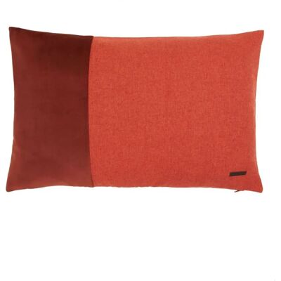 ESPRIT Harp Dekokissen - Flanelloptik, Lederlabel, Verschiedene Farben ESPRIT Harp Dekokissen - Flanelloptik, Lederlabel, Verschiedene Farben
