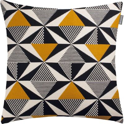 Musterring Prism Dekokissen - 45x45 cm, Gelb, Geometrisches Design Musterring Prism Dekokissen - 45x45 cm, Gelb, Geometrisches Design