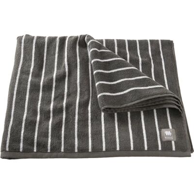 Musterring Needlestripe Badetuch - Baumwolle, 100x150cm, Grau Musterring Needlestripe Badetuch - Baumwolle, 100x150cm, Grau