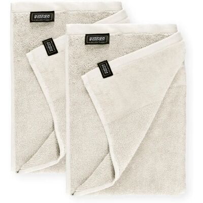 Schöner Wohnen Sense Beige Handtuch Set - 2 Stück 70x140cm Schöner Wohnen Sense Beige Handtuch Set - 2 Stück 70x140cm