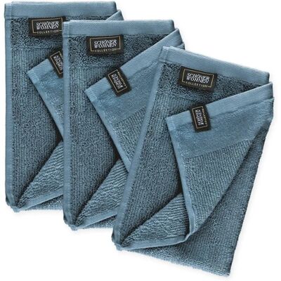 Schöner Wohnen Sense Blau Gästehandtuch Set - Gästetücher Schöner Wohnen Sense Blau Gästehandtuch Set - Gästetücher