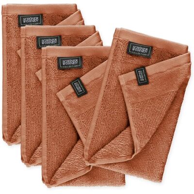 SCHÖNER WOHNEN-KOLLEKTION Sense Gästetuch - 30x50cm, Braun SCHÖNER WOHNEN-KOLLEKTION Sense Gästetuch - 30x50cm, Braun