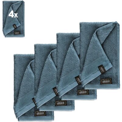 SCHÖNER WOHNEN-KOLLEKTION Sense Blau - Gästehandtuch SCHÖNER WOHNEN-KOLLEKTION Sense Blau - Gästehandtuch