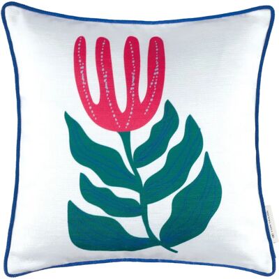 TOM TAILOR - Tropical Flower - 38x38 cm - Kissenbezug TOM TAILOR - Tropical Flower - 38x38 cm - Kissenbezug