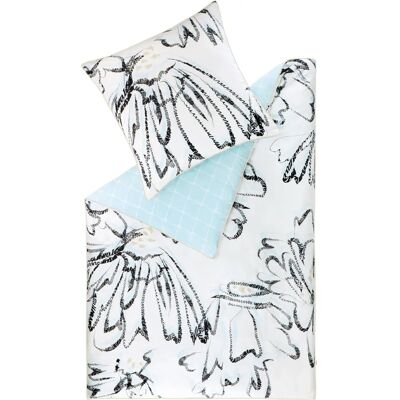 ESPRIT Grace - Wendebettwäsche mit Blumen und Karo ESPRIT Grace - Wendebettwäsche mit Blumen und Karo