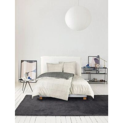 ESPRIT Grid Grau Bettwäsche-Set - Wendebettwäsche, 135x200cm ESPRIT Grid Grau Bettwäsche-Set - Wendebettwäsche, 135x200cm