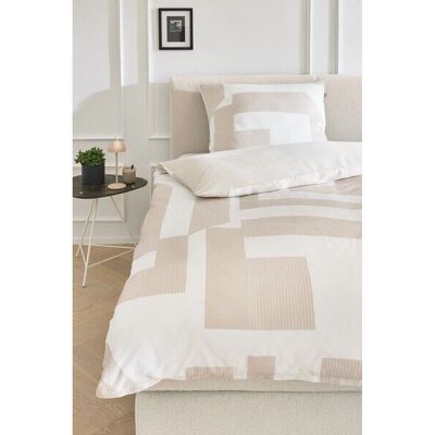 MUSTERRING Slow - natur beige - 155x220 - Satin - Bettwäsche MUSTERRING Slow - natur beige - 155x220 - Satin - Bettwäsche