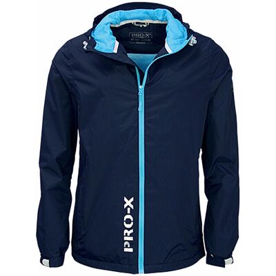 PRO-X ELEMENTS Kinder Regenjacke Blau - Unisex Wasserdicht PRO-X ELEMENTS Kinder Regenjacke Blau - Unisex Wasserdicht
