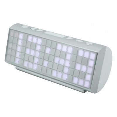 Soundmaster UR200 Reloj Radio - FM, Doble Alarma, LCD, Blanco Soundmaster UR200 Reloj Radio - FM, Doble Alarma, LCD, Blanco