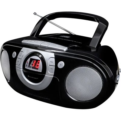 Bärbart stereosystem Soundmaster SCD5100SW - FM Svart MP3-uppspelning Bärbart stereosystem Soundmaster SCD5100SW - FM Svart MP3-uppspelning