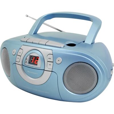 Soundmaster SCD5100BL système stéréo portable - FM, MP3, Bleu Soundmaster SCD5100BL système stéréo portable - FM, MP3, Bleu