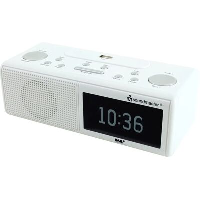 Radio Sveglia Soundmaster UR8350WE Bianco Digitale Radio Sveglia Soundmaster UR8350WE Bianco Digitale