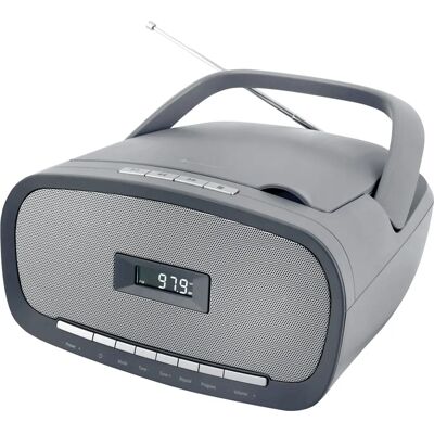Soundmaster Tragbarer CD-Player - Grau Soundmaster Tragbarer CD-Player - Grau