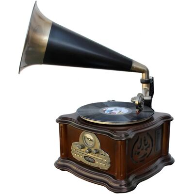 Soundmaster NR917 - Vinyl, Kassette, CD, Bluetooth, FM - Plattenspieler Soundmaster NR917 - Vinyl, Kassette, CD, Bluetooth, FM - Plattenspieler