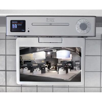 Soundmaster KTD1020SI Argent - Lecteur DVD/Blu-Ray, HiFi CD, Écran 10" Soundmaster KTD1020SI Argent - Lecteur DVD/Blu-Ray, HiFi CD, Écran 10"