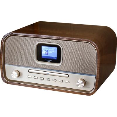 Sistema audio domestico Soundmaster DAB970BR1 - Oro - 30 W - DAB+ FM Bluetooth CD USB Sistema audio domestico Soundmaster DAB970BR1 - Oro - 30 W - DAB+ FM Bluetooth CD USB