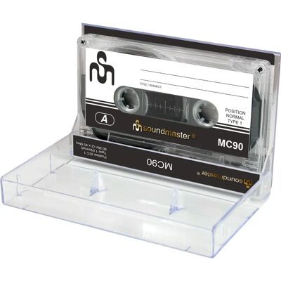 Soundmaster MC90 90-Minuten Audio-Kassette - 5er Pack Soundmaster MC90 90-Minuten Audio-Kassette - 5er Pack