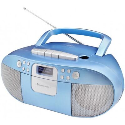 Soundmaster SCD7800BL Radio mit DAB+, FM, Kassette, CD, USB, Bluetooth - Radio Soundmaster SCD7800BL Radio mit DAB+, FM, Kassette, CD, USB, Bluetooth - Radio