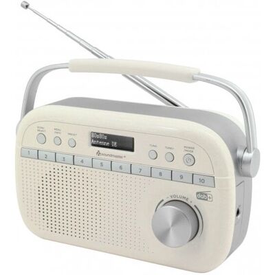 Soundmaster DAB280BE Tragbares Radio - DAB+ und FM mit Wecker Soundmaster DAB280BE Tragbares Radio - DAB+ und FM mit Wecker