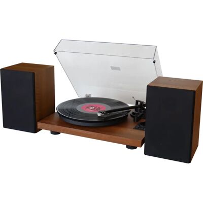 Soundmaster PL711BR Platenspeler - 2-Weers Speakers - Bluetooth - Audio Technica Soundmaster PL711BR Platenspeler - 2-Weers Speakers - Bluetooth - Audio Technica