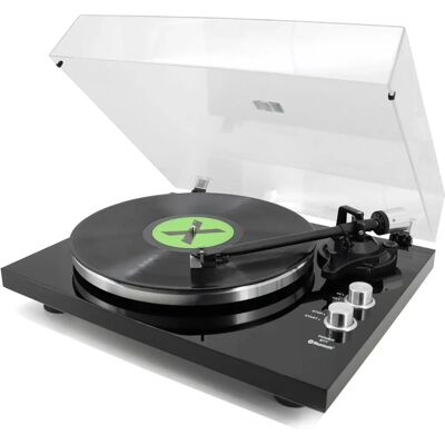 Soundmaster PL790SW Vinyl-Plattenspieler - Bluetooth, Manuell, Schwarz Soundmaster PL790SW Vinyl-Plattenspieler - Bluetooth, Manuell, Schwarz