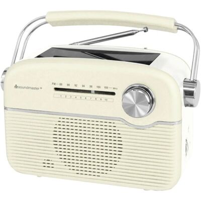 Soundmaster TR480BE Radio - FM, Bärbar, Beige Soundmaster TR480BE Radio - FM, Bärbar, Beige