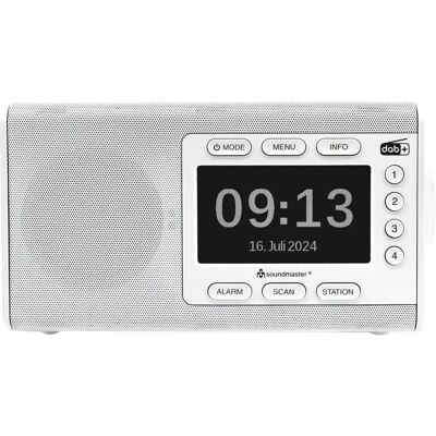 Radio Soundmaster DAB900WE Blanc - Portable, Numérique & Analogique Radio Soundmaster DAB900WE Blanc - Portable, Numérique & Analogique