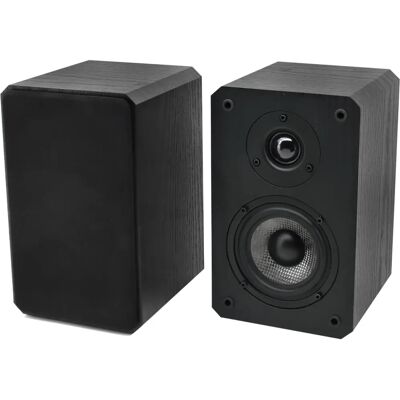 Haut-parleur Soundmaster LS5050SW - 2 voies Noir Filaire 50W - Publicité Haut-parleur Soundmaster LS5050SW - 2 voies Noir Filaire 50W - Publicité