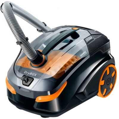 Thomas DryBox Amfibia Pet - Noir, Orange - Aspirateur - Publicité Thomas DryBox Amfibia Pet - Noir, Orange - Aspirateur - Publicité