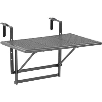 Tavolo Appeso Grigio GREEMOTION - Balcone, Acciaio, Pieghevole Tavolo Appeso Grigio GREEMOTION - Balcone, Acciaio, Pieghevole