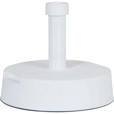 greemotion Weißer Schirmständer - Stabil, 20kg, Passend für 18-38mm Pfähle greemotion Weißer Schirmständer - Stabil, 20kg, Passend für 18-38mm Pfähle