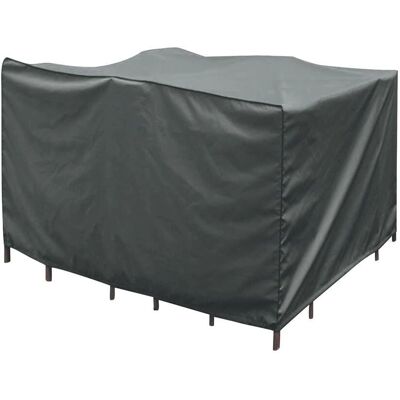 Copertura per Mobili da Giardino Greemotion - Poliestere, Grigio, 255x255x85cm - Protezione dagli Agenti Atmosferici Copertura per Mobili da Giardino Greemotion - Poliestere, Grigio, 255x255x85cm - Protezione dagli Agenti Atmosferici