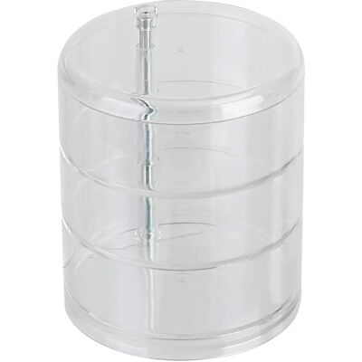 Organisateur compact de cosmétiques axentia - 3 compartiments Organisateur compact de cosmétiques axentia - 3 compartiments
