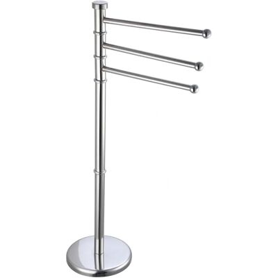 Northix Portarotolo in acciaio inox indipendente - 3 bracci rotanti Northix Portarotolo in acciaio inox indipendente - 3 bracci rotanti