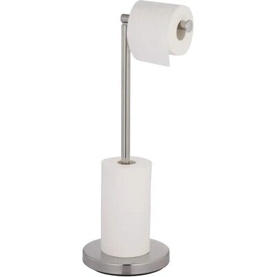 Support de papier toilette Axentia 131819 - Portable, Acier, Argent - Publicité Support de papier toilette Axentia 131819 - Portable, Acier, Argent - Publicité