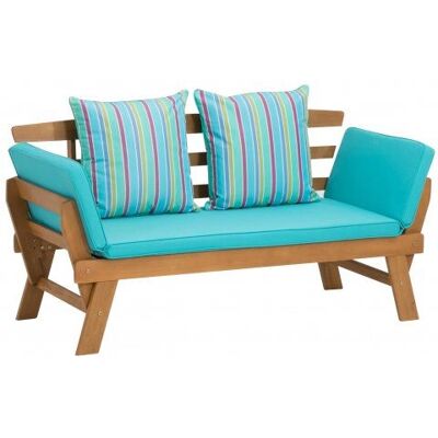 Greemotion 132634 Gartensitzbank - Holz & Polyester Greemotion 132634 Gartensitzbank - Holz & Polyester