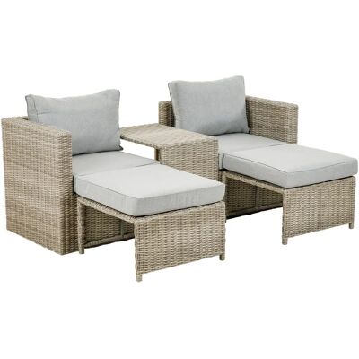 greemotion - Olea Mini - Sabbia - Polirattan Lounge Set greemotion - Olea Mini - Sabbia - Polirattan Lounge Set