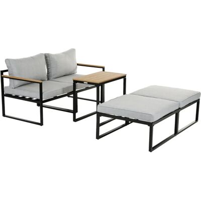 Conjunto de Lounge Greemotion Retiro - Muebles de aluminio para exteriores Conjunto de Lounge Greemotion Retiro - Muebles de aluminio para exteriores