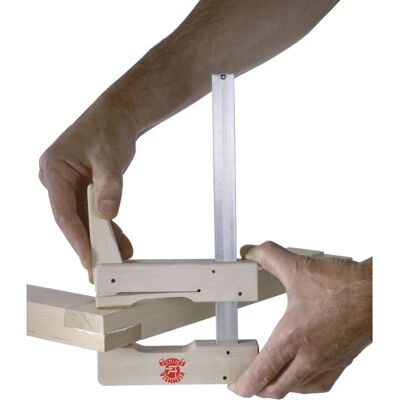 KLEMMSIA - Spannzwinge, Kapazität 200mm, Abstand 110mm - Schraubzwinge KLEMMSIA - Spannzwinge, Kapazität 200mm, Abstand 110mm - Schraubzwinge