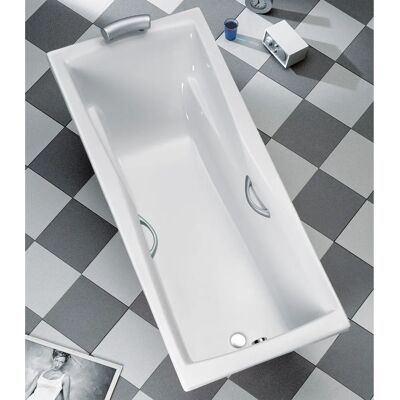 OTTOFOND Atlanta Rechteckbadewanne - Weiß - 260L OTTOFOND Atlanta Rechteckbadewanne - Weiß - 260L