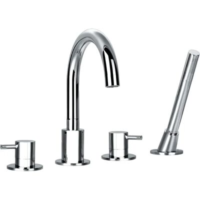 OTTOFOND Q10000 - Zweihand-Badewannenarmatur - Chrom OTTOFOND Q10000 - Zweihand-Badewannenarmatur - Chrom