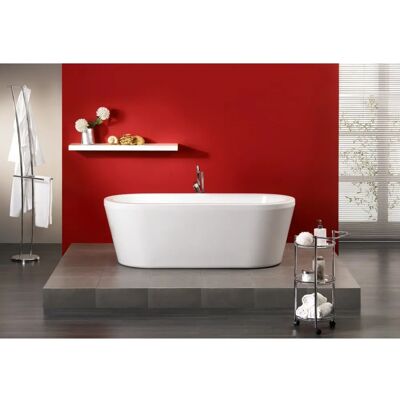 OTTOFOND Flora Badewanne - Weiß - 80x59.5x179.5 cm OTTOFOND Flora Badewanne - Weiß - 80x59.5x179.5 cm