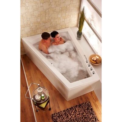 OTTOFOND Galia II Badewanne - 2 Personen, links, Weiß - Badewanne OTTOFOND Galia II Badewanne - 2 Personen, links, Weiß - Badewanne