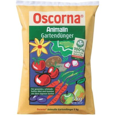 OSCORNA Animalin Gartendünger - Organischer NPK 7-4-0,5, 5 kg OSCORNA Animalin Gartendünger - Organischer NPK 7-4-0,5, 5 kg