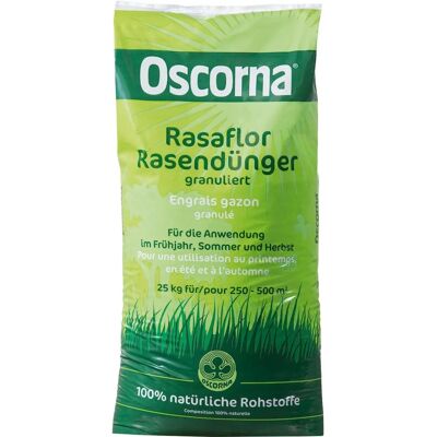 OSCORNA Rasaflor Engrais Gazon Granulé - Fertilisant pour Gazon - Publicité OSCORNA Rasaflor Engrais Gazon Granulé - Fertilisant pour Gazon - Publicité