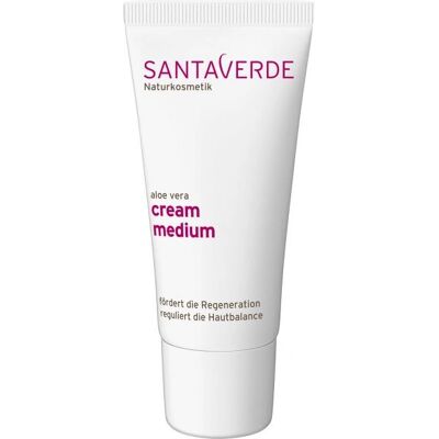 Santaverde Aloe Vera Crème Medium - Gezichtsverzorging voor alle huidtypes Santaverde Aloe Vera Crème Medium - Gezichtsverzorging voor alle huidtypes